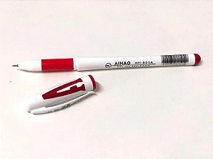 CANETA GEL AIHAO PARA MARCAÇÃO DE MICROPIGMENTAÇÃO- VERMELHA