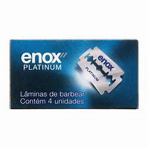 LAMINA DE AÇO DUPLO FIO ENOX PLATINUM 4 UNID