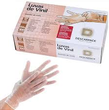 LUVA VINIL SEM PÓ DESCARPACK