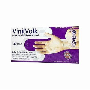 LUVA VINIL SEM PÓ VOLK