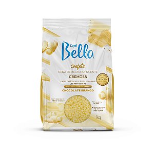 CERA CONFETE CHOCOLATE BRANCO 1 KG - DEPIL BELLA