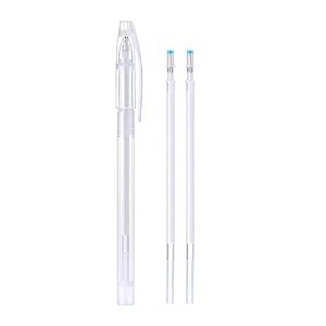 CANETA EM GEL BRANCA COM +2 REFIS EXTRA
