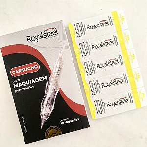 AGULHA ROSCA ROYAL STEEL C/ Anvisa 1 PONTA 0.30mm CÁPSULA UNID