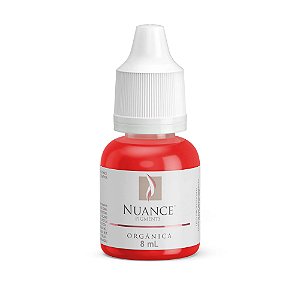 Pigmento NUANCE Lábios Orgânico GRANADA - Vermelho intenso 8ml
