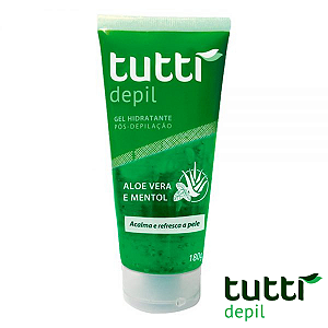 GEL HIDRATANTE - 180ML ALOE VERA E MENTOL TUTTI
