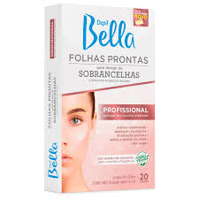 FOLHAS PRONTAS PARA SOBRANCELHAS DEPIL BELLA  20 FLS