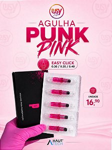 AGULHA PUNK PINK LIGHT EASY CLICK 1P (0.30/0.35/0.40) UNIDADE