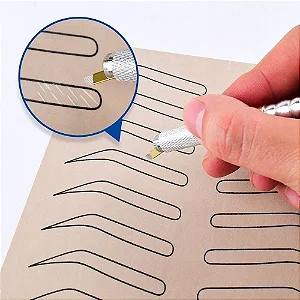 PELE SINTÉTICA PARA TREINO SOBRANCELHAS