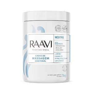 CREME DE MASSAGEM NEUTRO 1KG RAAVI