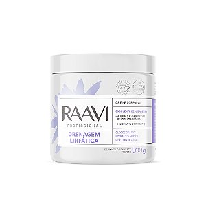 CREME PARA DRENAGEM 500G RAAVI