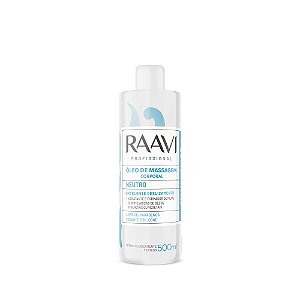 OLEO DE MASSAGEM NEUTRO 500ML RAAVI