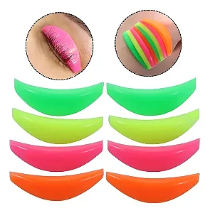 MOLDE BORDA INFINITA DE SILICONE PARA LASH LIFTING 4 PARES COLORIDO
