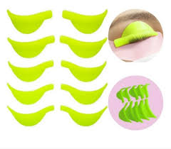 MOLDE AUTOCOLANTE ANATOMICO PARA LASH LIFTING 4 PARES COLORIDO