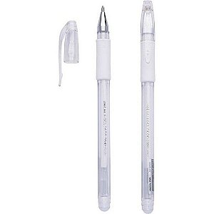 CANETA EM GEL BRANCA UNID