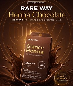 HENNA GLANCE 1,5G CHOCOLATE LANÇAMENTO