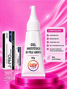 Gel Micropigmentacao Pele Aberta PRO 30g GRANDE