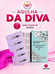 AGULHA EASY CLICK DA DIVA 1P 0.30 - Com Anvisa