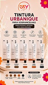 Tintura para Sobrancelhas Urbanique 20ml