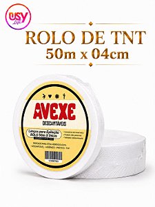 ROLO DE TNT AVEXE 50m X 04cm