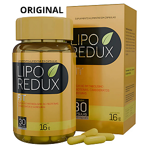 Lipo Redux Fit Com 30 Cap Promocional