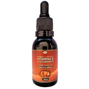 Óleo de Semente de Abóbora Em Gotas Com Vitamina D e E 30 ML