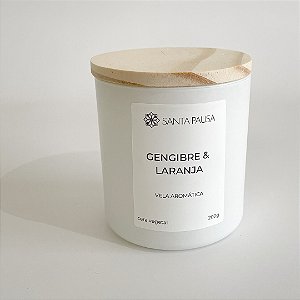 Vela Gengibre & Laranja