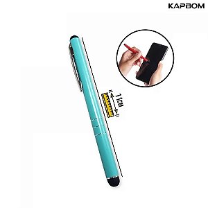 Caneta Touch para Celular/Tablet KAP-B125 Kapbom - Azul Claro