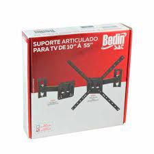 SUPORTE TV PLASMA/LED ARTICULADO BEDIN SAT 15´ A 55 BA32