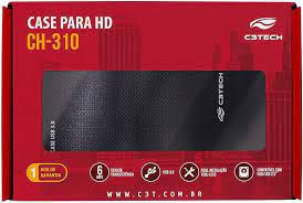 CASE PARA HD EXTERNO  2,5  USB 3.0 CH-310BK C3TECH