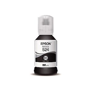 REFIL DE TINTA EPSON - T524 PRETA ORIGINAL 524 127ML