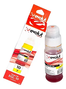 REFIL  TINTA CANON EGL-10 YELLOW 70ML EVOLUT