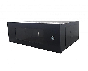 RACK PADRAO19 3U X 350 PRETO VISOR DE ACRILICO 425 GFORCE