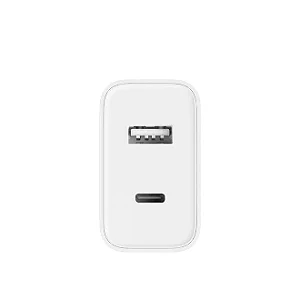 CARREGADOR MI 33W DUAL XIAOMI TIPO A / TIPO C ULTRA RAPIDO