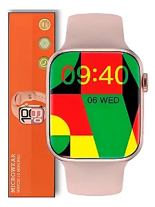 SMART WATCH W10T Mini Microwear| 1GB| Chat GPT • DOURADO