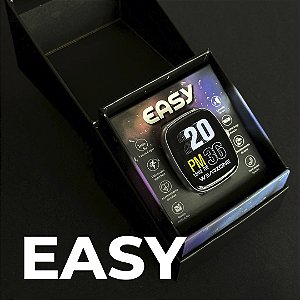SMART WATCH EASY A PROVA DAGUA 1 ATM BAT.  100 MODOS DE ESPORTES Cor:PRATA
