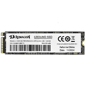 SSD REDRAGON M.2 128GB Ground NVMe - GD-409