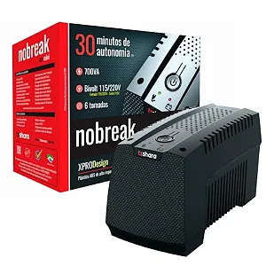 Nobreak TS SHARA UPS Mini 700VA E.Bivolt S.115V Bat. 1x5AH 6T