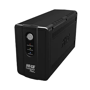 Nobreak NHS Compact Plus 4 1500VA Ent. Bivolt Saida220V Conf. 120V Bat 2x7Ah 8 Tomadas
