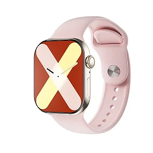 SMART WATCH S10 PRO Microwear| chat GPT em |1GB|Tradutor de Idiomas|Capinha • DOURADO