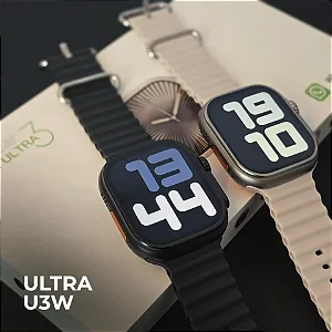 SMART WATCH U3W Ultra 3 1Gb  chatGPT responde Whatsapp PRATA