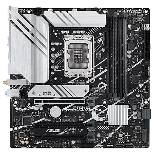 Placa Mãe Asus Prime B760M-A D4 Socket LGA 1700 Chipset Intel B760 DDR4 Micro ATX