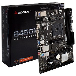 PLACA MAE Biostar B450MHP Socket AM4 / VGA / DDR4