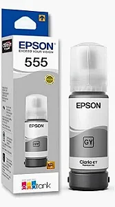 REFIL DE TINTA EPSON CINZA ORIGINAL T555520-AL