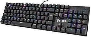 TECLADO COM FIO GAMER KING TK87 - MECANICO 1,5M CLANM