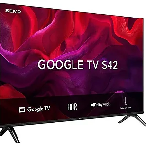 SMART TV 32 LED HD 32 SEMP 32S42 GOOGLE TV