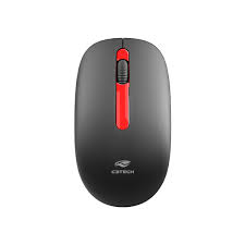 MOUSE SEM FIO M-W15RBK VERMELHO C3TECH