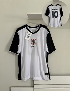 Camiseta Branca do Corinthians versão torcedor 2025/26
