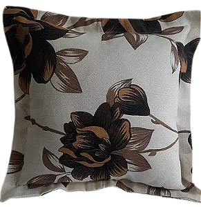 Capa Para Almofada Gorgurinho  Floral Chocolate 2304