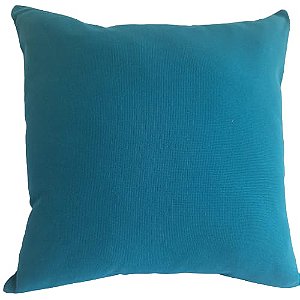 Capa Para Almofada  43x43 Oxford  Liso Azul Thifany