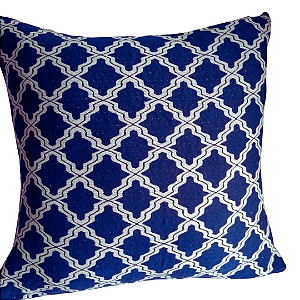 Capa Para Almofada  Jacquard 60x60 Tecido Bicolor